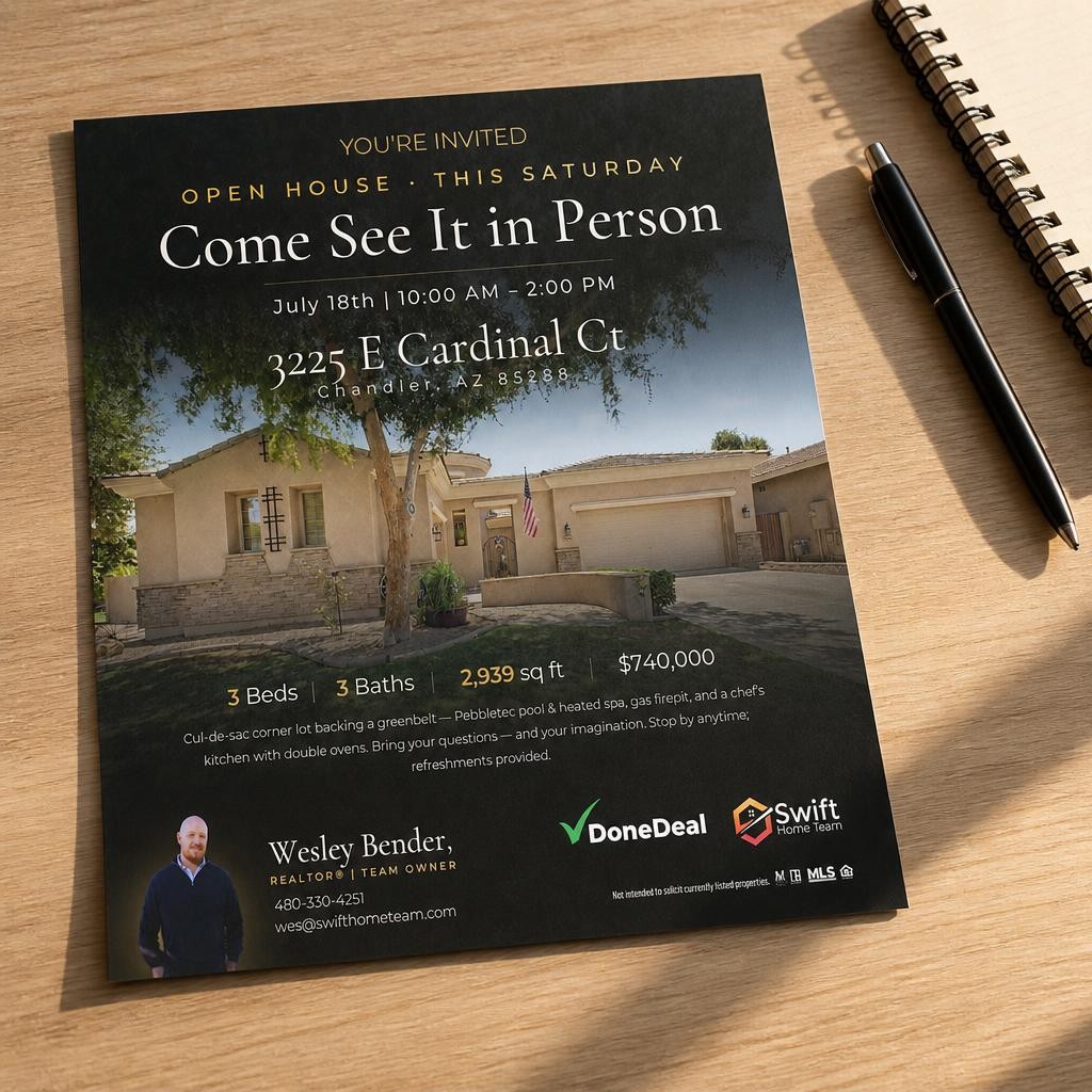 Neighborhood flyer